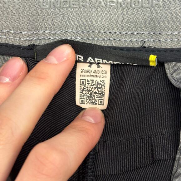 Under Armour UA Match Play Black Mens 33x30 Loose Fit Performance Golf Pants‎ - Picture 5 of 12